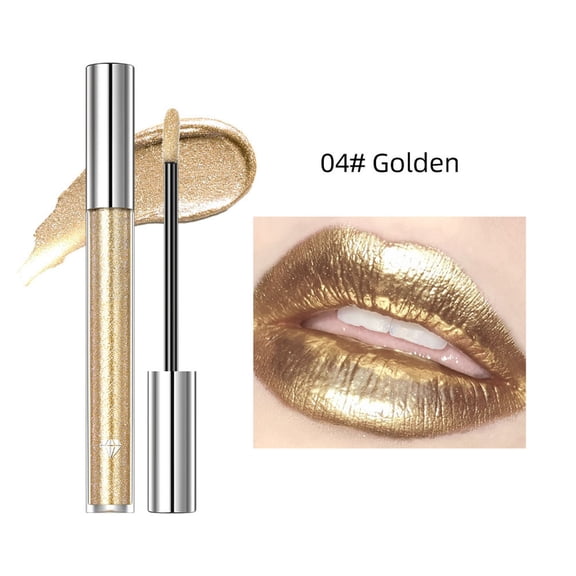 QunYou Multi-Use Diamond Shimmer Liquid Makeup for Lips & Eyes Portable Glitter Cosmetic 2.4ml