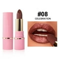 thumbnail image 1 of QunYou Pearlescent Lipstick In Stock with 8 Colors Moisturizing and Embossed Silk Screen Fine Shimmering Lip Gloss Lipstick 3.6g, 1 of 4