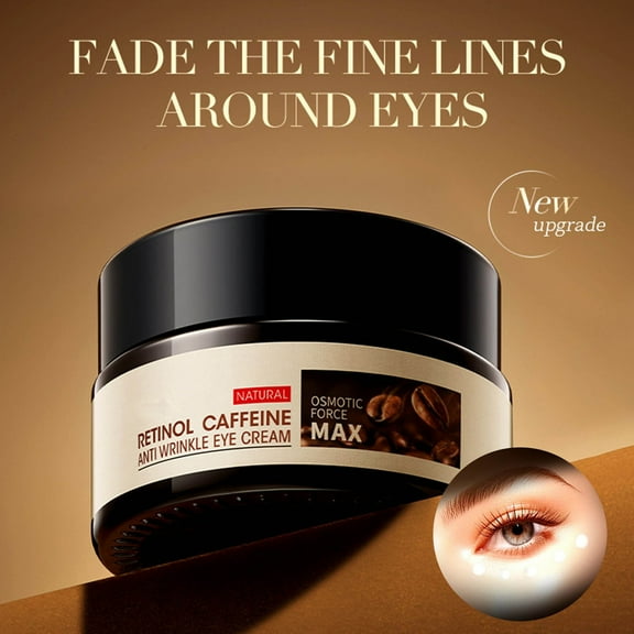 QunYou Retinol Caffeine Lightens Eye Circles Fine Lines Dark Circles Lifting Firming Brightening Circles Moisturizing Eye Cream