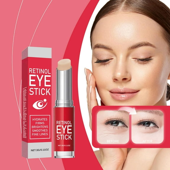 QunYou Retinol Eye Cream Fades Fine Lines and Dark Circles Antiwrinkle Firming Hydrating and Moisturizing Cream 3g