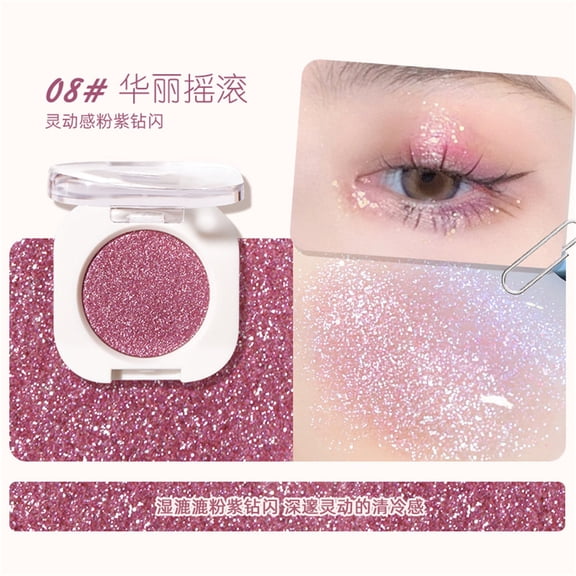 QunYou Sheer Finish Eyeshadow, All-Day Wear Blendable Pigment for Daily Eye Makeup for Women