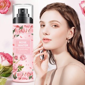 QunYou Skin Care Products for Women Water Spray Moisturizing Rose Dew Toner 100ml