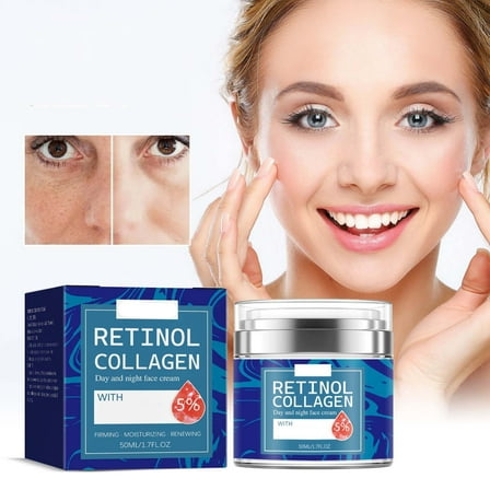 QunYou Skin Care Retinol Facial Moisturizing Cream Reduce Fine Lines Day and Night