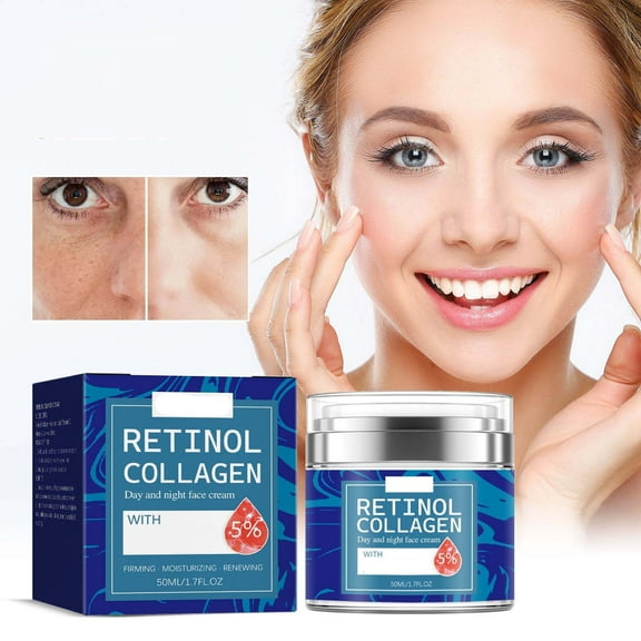 QunYou Skin Care Retinol Facial Moisturizing Cream Reduce Fine Lines Day and Night