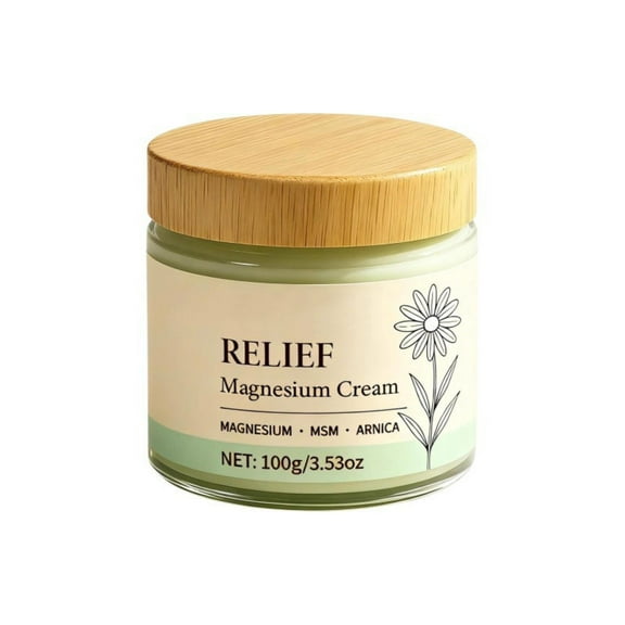 QunYou Soothing Magnesiums Cream Soothing and Relieving Fatigue Magnesiums Cream Helps with Post Exercise Recovery and Relaxation 100g