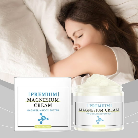 QunYou Soothing Magnesiums Cream Soothing and Relieving Fatigue Magnesiums Cream Helps with Post Exercise Recovery and Relaxation 114g
