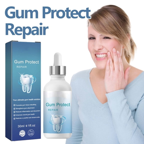 QunYou Tooth Repair Toothpaste Repair Swollen Gums Clean Stains Gums Whiten Teeth Oral Care Products Toothpaste 30ml