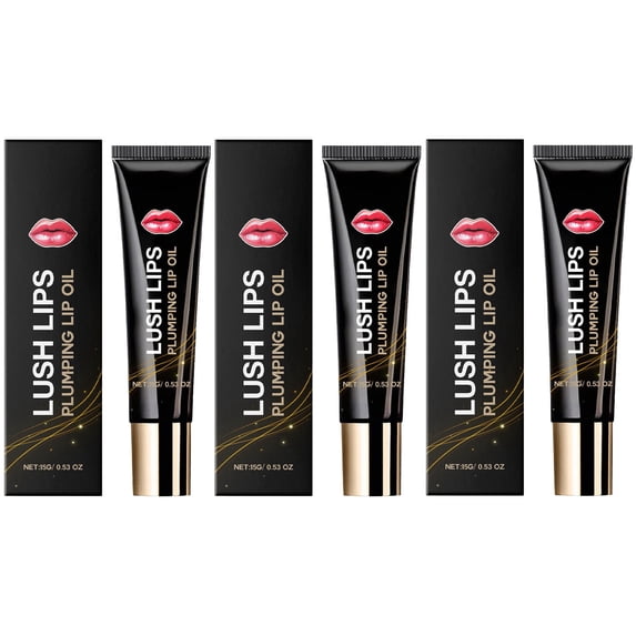QunYou Transparent Dried Flower Lip Oil Mirror Water Gloss Lip Gloss Long-lasting Moisturizing Pearl Lip Gloss 15g
