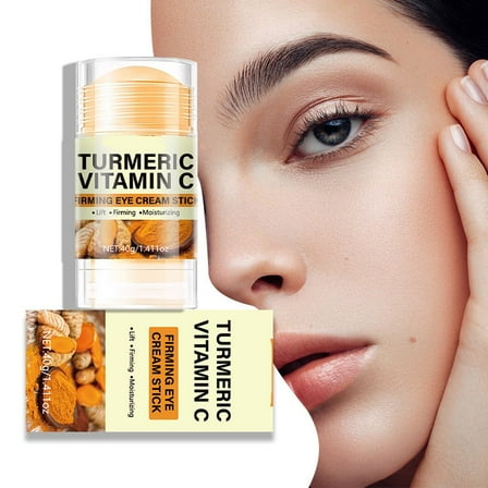 QunYou Vitamin C Turmeric Firming Eye Cream 40g Wrinkle Eye Cream Wrinkle Firming Light Wrinkle Moisturizing