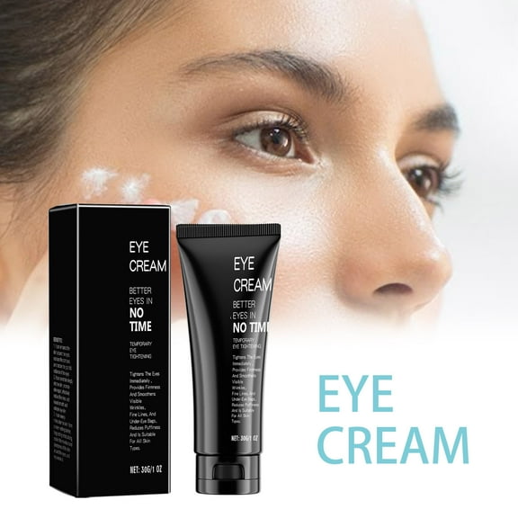 QunYou Wrinkle Reducing and Firming Eye Cream Moisturizing and Nourishing Eyes Reducing Fine Lines Removing Eye Bags and Hydrating Eye Cream 30g