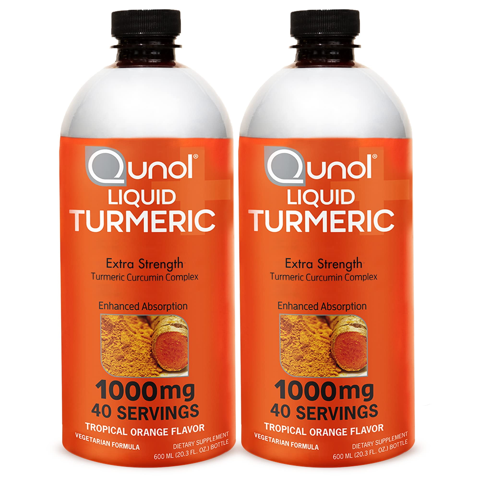 Qunol Liquid Turmeric Curcumin with Black Pepper, Turmeric Supplement