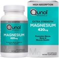 Qunol Magnesium Glycinate Capsules 420mg, High Absorption Magnesium