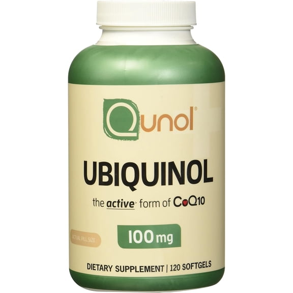 Qunol Ubiquinol, 100 mg, 120 Softgels