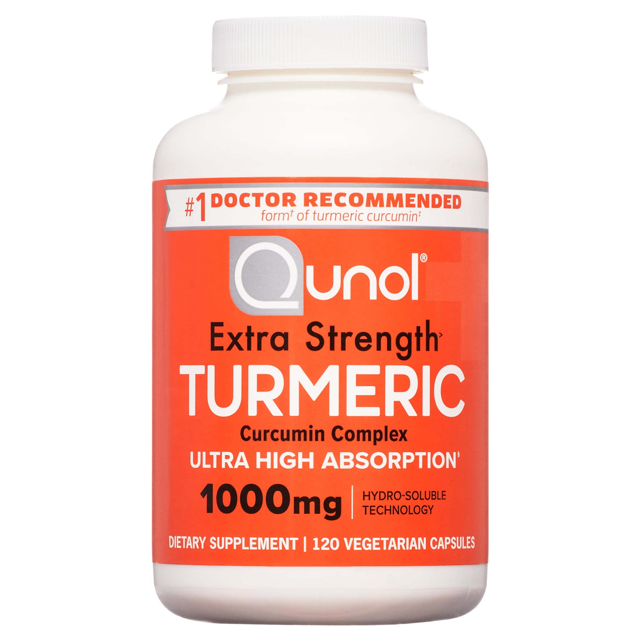 Qunol Turmeric Capsules, 1000mg, Ultra High Absorption, Joint Support