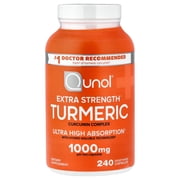 Qunol Turmeric, Curcumin Complex, 240 Vegetarian Capsules 500 mg per Capsule