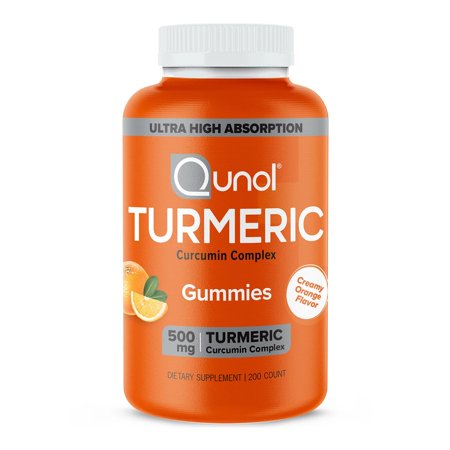 Qunol Turmeric Curcumin Complex Ultra High Absorption Gummies (200 ct.)