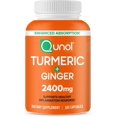 Qunol Turmeric + Ginger, 2,400 mg, 105 Capsules (800 mg per Capsule
