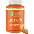 Qunol Turmeric Gummies, Qunol Gummy with 500mg Turmeric Curcumin, Joint Support Supplement