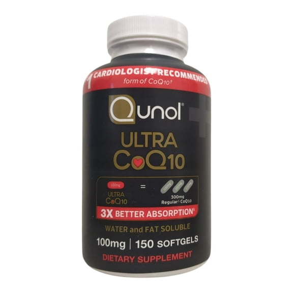Qunol Ultra CoQ10, 100mg, Softgels (150 Count)