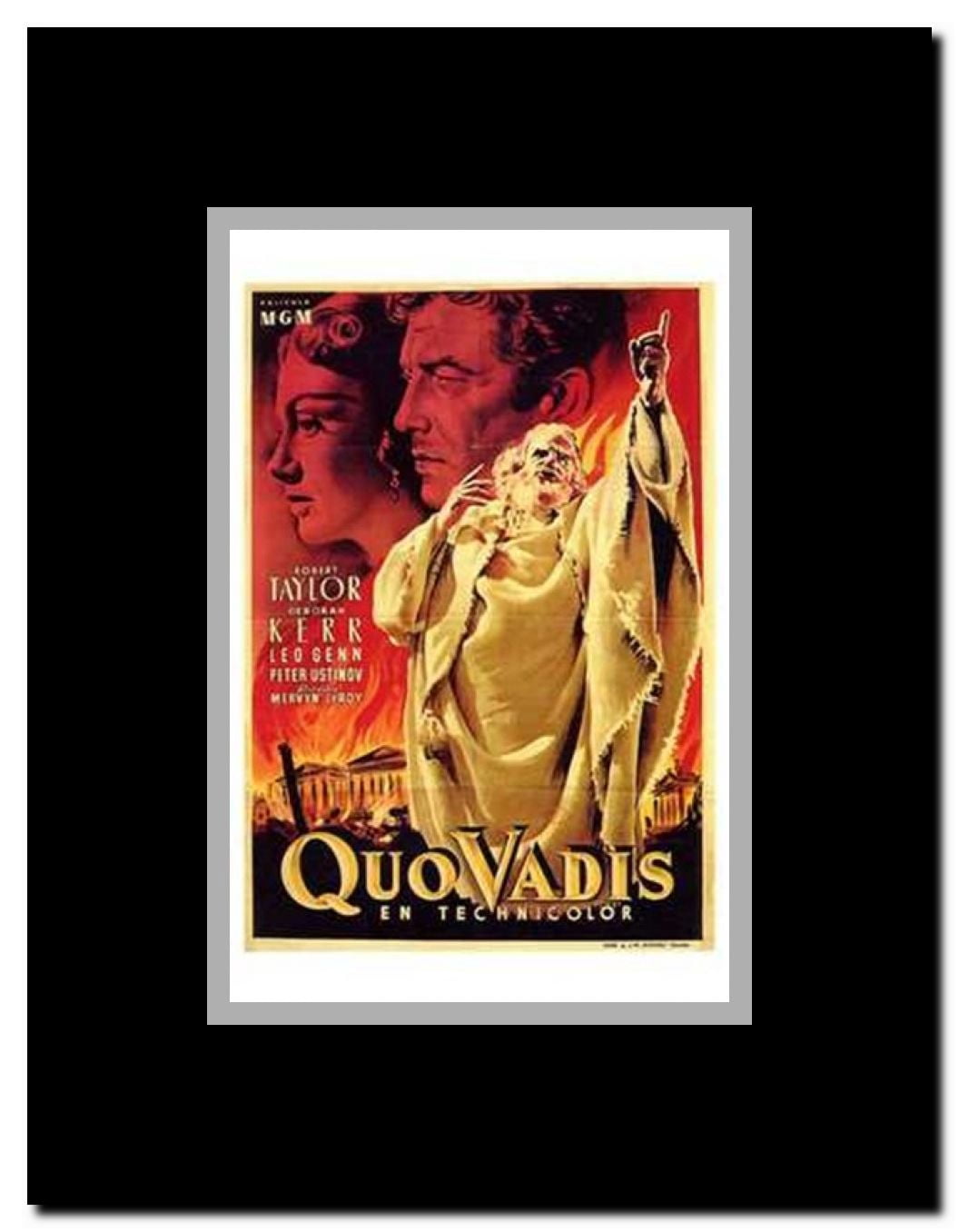 Quo Vadis Framed Movie Poster