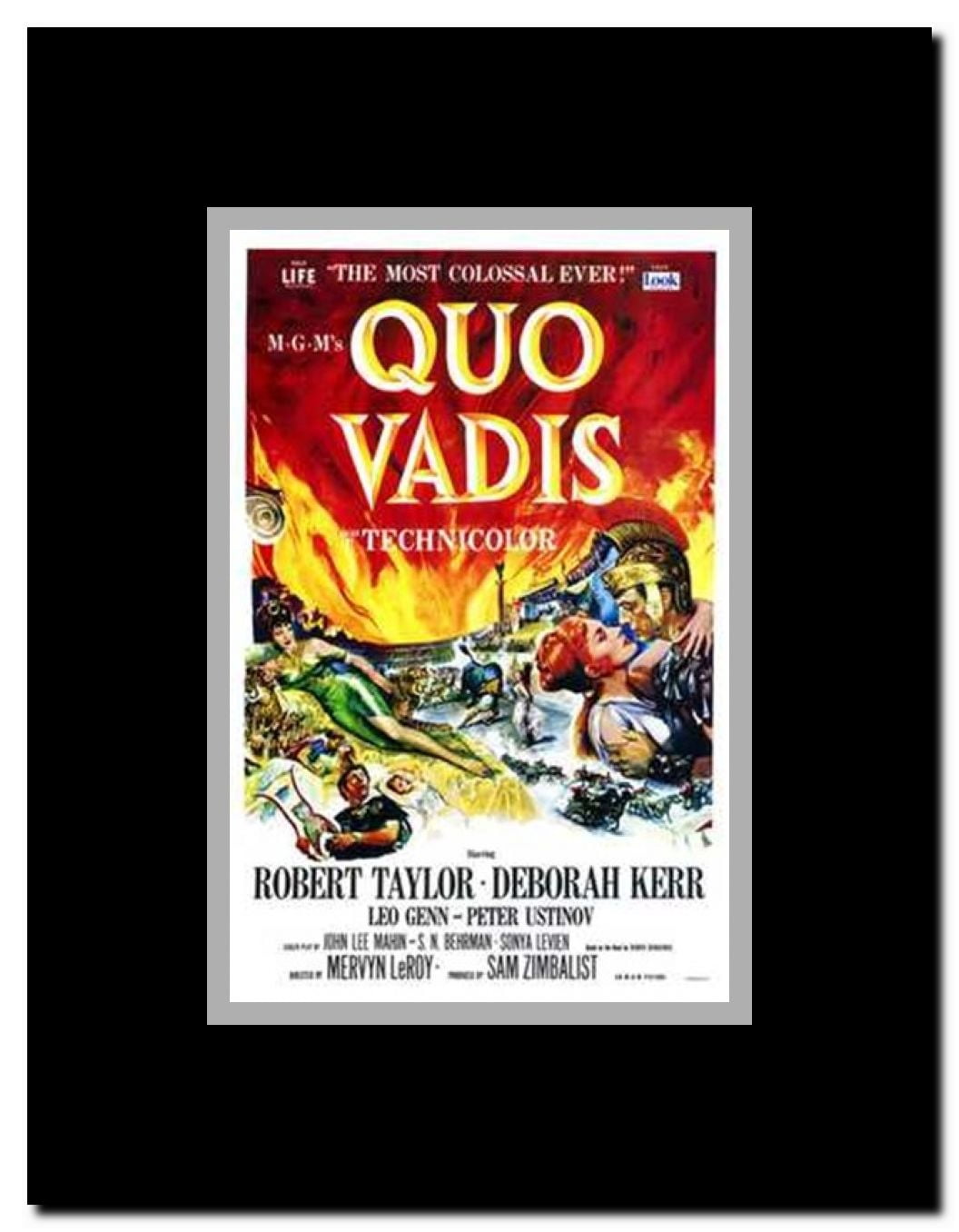 Quo Vadis Framed Movie Poster