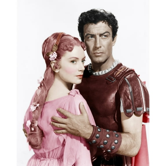 Quo Vadis From Left: Deborah Kerr Robert Taylor 1951 Photo Print (8 x 10)