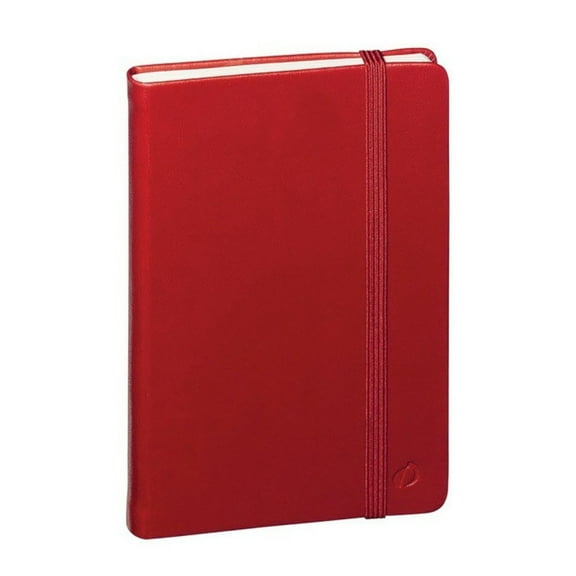 Quo Vadis Habana Bound Journal - 80 Blank Sheets - Ivory Paper - 6 1/4 x 9 2/3 - Red