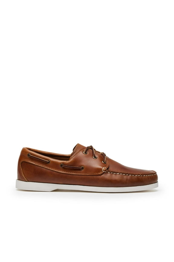 Head Boat Shoe, Whiskey, Size 7