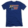 thumbnail image 1 of Quogs Boldly Good Premium Canvas Adult Slim Fit 30/1 T-Shirt Royal Blue, 1 of 1