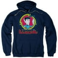 thumbnail image 1 of Quogs-Illogical - Adult Pull-Over Hoodie - Navy- 2X, 1 of 1