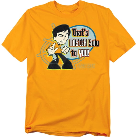 Quogs Mr Sulu To You Officially Licensed Adult T-Shirt L