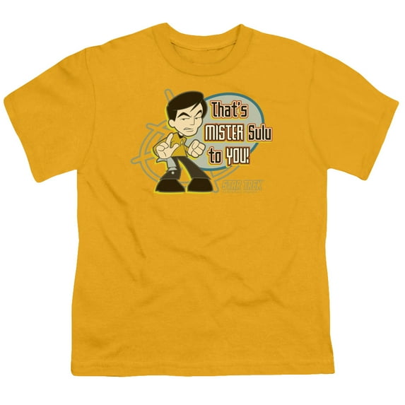 Quogs - Mr Sulu To You - Youth Short Sleeve Shirt - Large