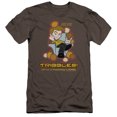 thumbnail image 1 of Quogs Not As Frustrating Premium Canvas Adult Slim Fit 30/1 T-Shirt Charcoal, 1 of 1