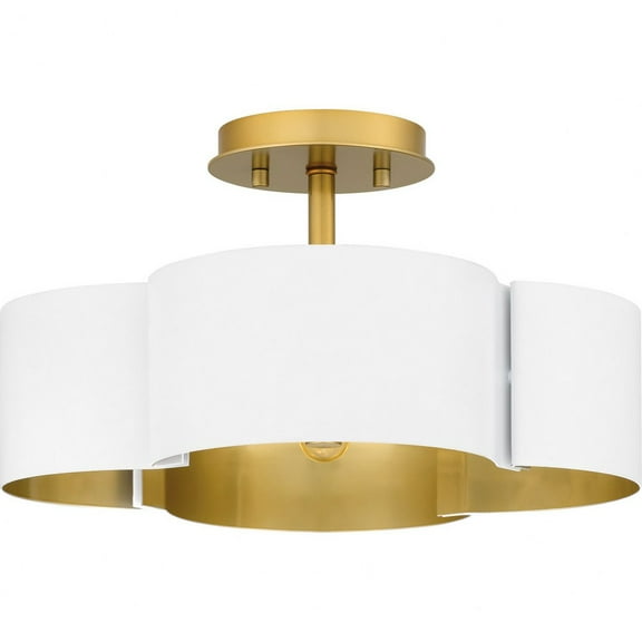 Quoizel Lighting - Balsam - 4 Light Semi-Flush Mount In Contemporary Style-8