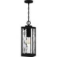 thumbnail image 1 of Quoizel Balchier 1-Light Matte Black Outdoor Hanging Lantern, 1 of 8