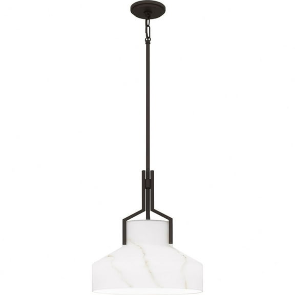 Quoizel Brecken 2-Light Old Bronze Pendant Light
