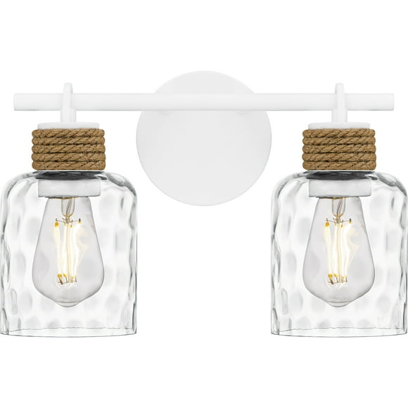 Quoizel Btc8614 Baltic 2 Light 15" Wide Vanity Light - White