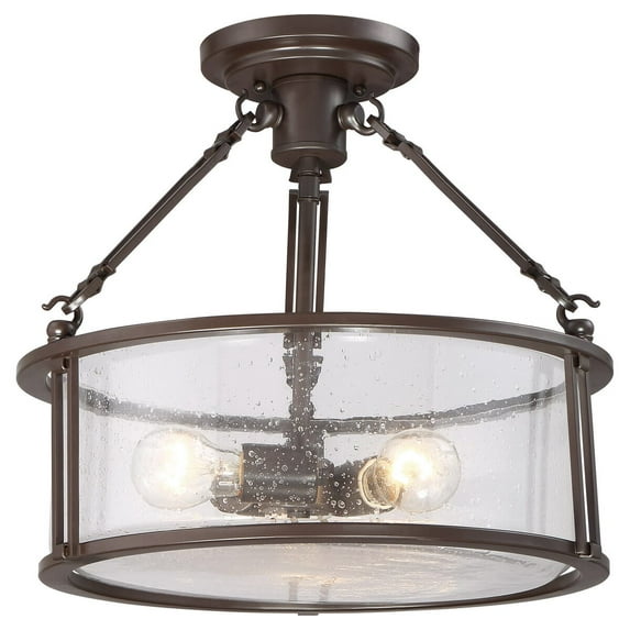 Quoizel Buchanan BCN1716WT Semi-Flush Mount Light