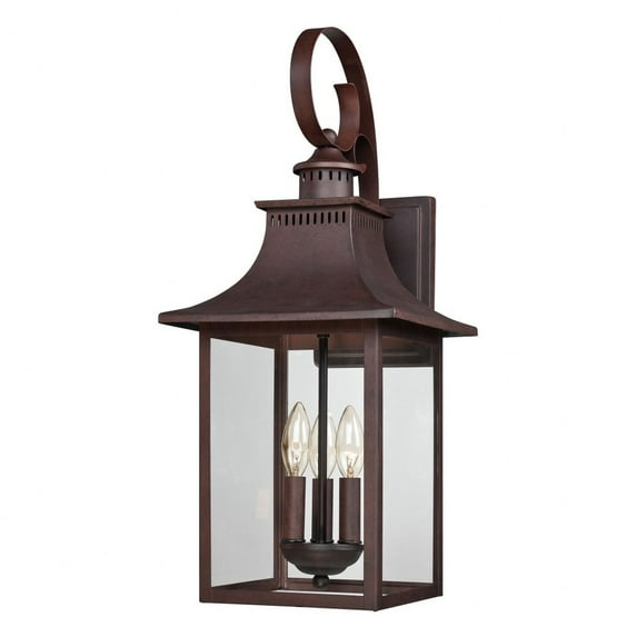 Quoizel Lighting - Three Light Outdoor Wall Lantern - Outdoor Lantern -