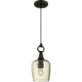 thumbnail image 1 of Quoizel CKKD1507WT Kendrick 7" Mini Pendant in Western Bronze, 1 of 2