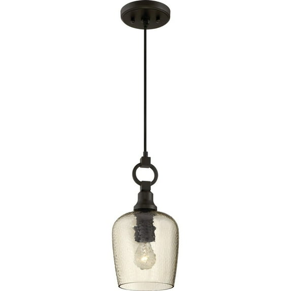 Quoizel CKKD1507WT Kendrick 7" Mini Pendant in Western Bronze
