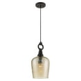 thumbnail image 1 of Quoizel CKKD1509WT Kendrick Mini Pendant in Western Bronze, 1 of 7