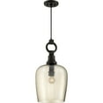 thumbnail image 1 of Quoizel CKKD1512WT Kendrick 11.5" Mini Pendant in Western Bronze, 1 of 2