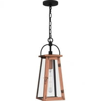 Quoizel Carolina 1-Light Aged Copper Outdoor Hanging Lantern