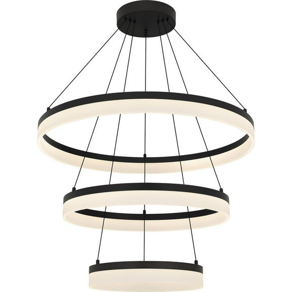 Quoizel Cohen Integrated LED Oil Rubbed Bronze Pendant Light
