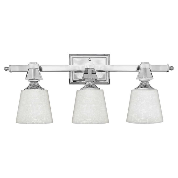 Quoizel DX8603C Deluxe Bath Light in Chrome