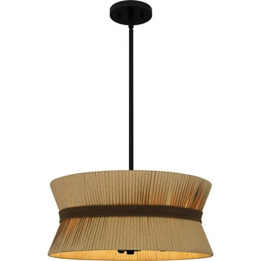 Quoizel Delynn 4-Light Western Bronze Pendant Light