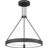 Quoizel Drury Integrated LED Pewter Cast Iron Pendant Light