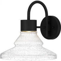 Quoizel Felix Integrated LED Matte Black Outdoor Wall Lantern