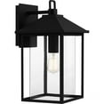 thumbnail image 1 of Quoizel Fletcher 1-Light Earth Black Outdoor Wall Lantern, 1 of 7